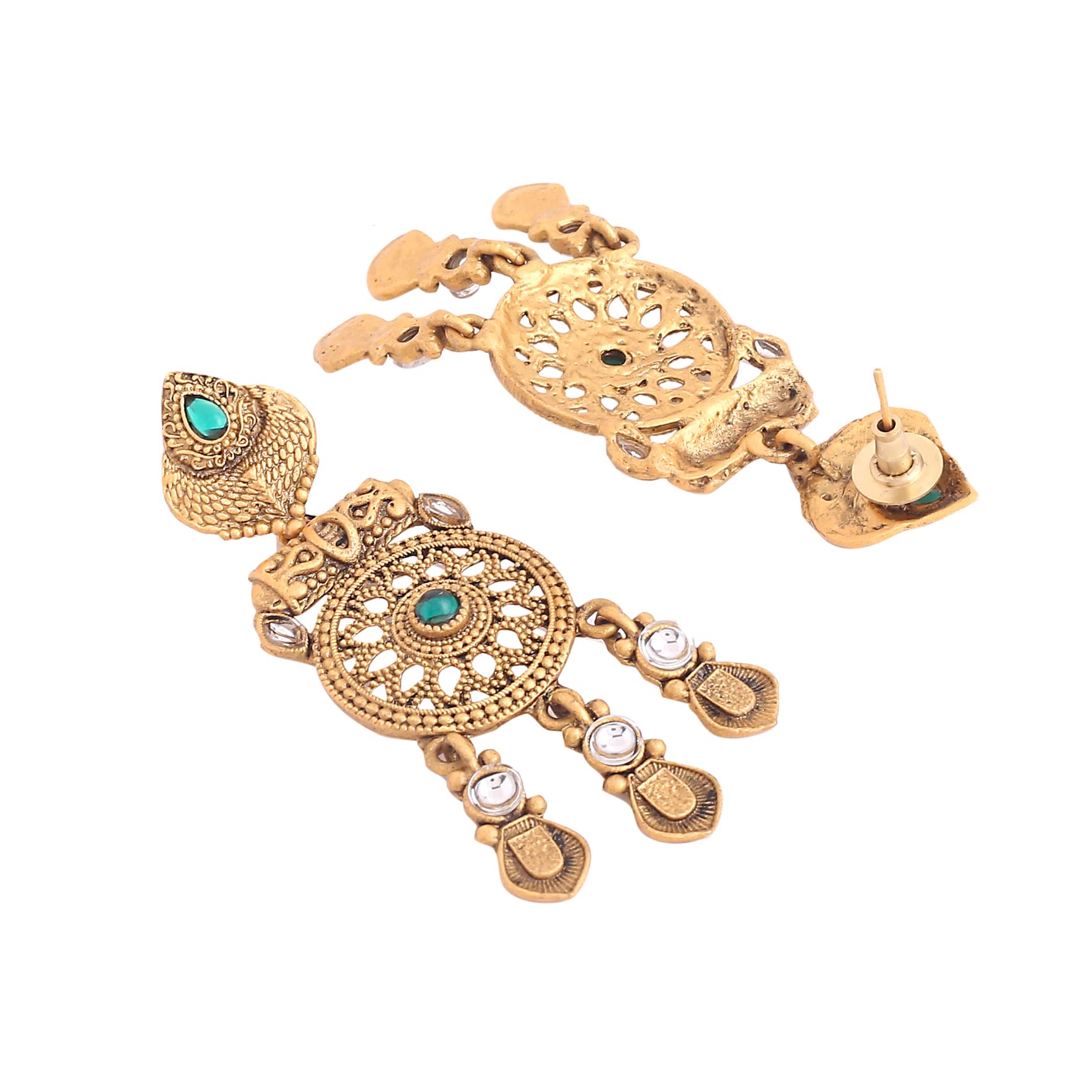 Wedding Jewelry | Earrings | Dangle Earrings - Gold Color Earrings 24k  Women Wedding - Aliexpress